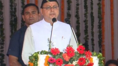 India News | Pushkar Singh Dhami Pays Tribute to Freedom Fighters on Independence Day