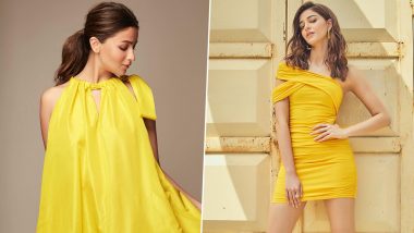 Fashion Faceoff: Alia Bhatt or Ananya Panday, Whose Bright Yellow Mini Dress Will You Like to Wear?