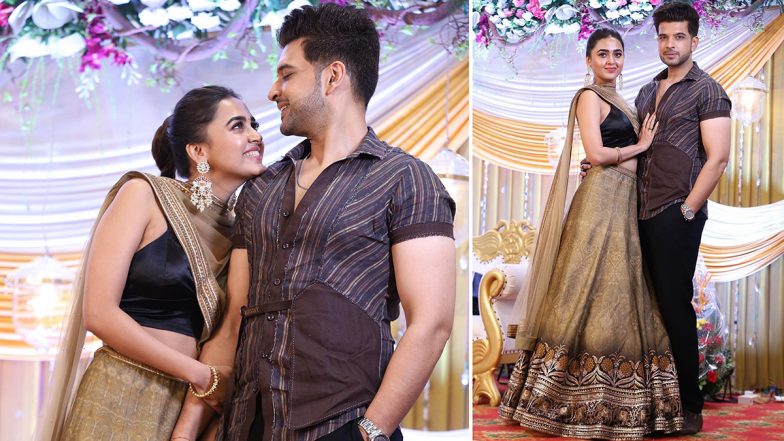 Tejasswi Prakash Pens an Appreciation Note for Beau Karan Kundrra As They Look Stylish in New Pics!