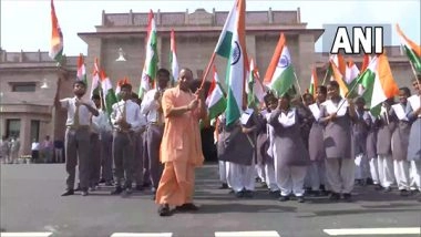 India News | UP CM Yogi Adityanath Flags off 'Har Ghar Tiranga' Campaign in Lucknow