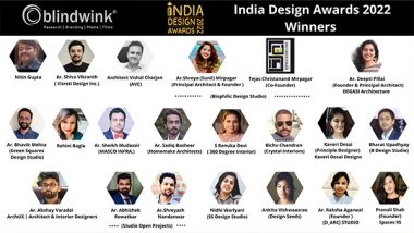 Business News | Blindwink Honors the Winners of India Design Awards - 2022
