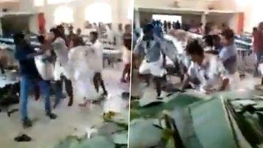 Video: Brawl at Wedding in Alappuzha After Guests Not Served ‘Pappadams’ for Second Time, Ruckus Causes Damages Worth Rs 1.5 Lakh