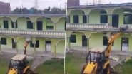 Assam: Madrassa With 'Links' to Terror Outfit Al-Qaeda Demolished After Arrest of Teacher in Bongaigaon (Watch Video)