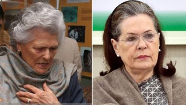 Paola Maino, Mother of Congress President Sonia Gandhi, Dies in Italy