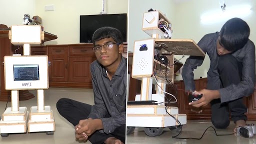 Meet Raffi, A Robot With Emotions Designed by Tamil Nadu’s 13-Year-Old Student Prateek