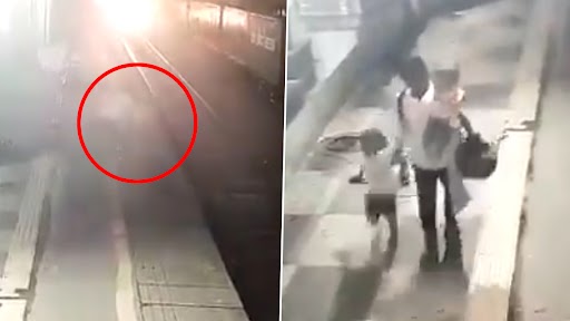 Watch: Thane Police Arrests Man for Killing Wife by Pushing Her Before Moving Train