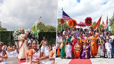 Independence Day 2022: Boston Marks First-Ever India Day Parade To Celebrate 75th Anniversary of India’s Independence (Watch Video)