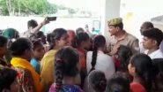Uttar Pradesh: Kids From Korari Kalan Village Cry As Their Favourite &lsquo;Policewala Teacher&rsquo; Rohit Kumar Yadav Transferred (Watch Video)