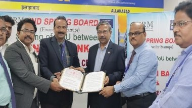 Business News | Indian Bank Inks MoU with SRM University-AP to Lend Up to 50 Crores for Start-ups