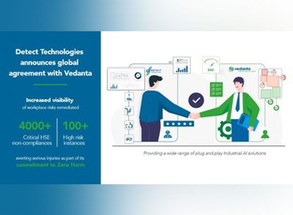 Business News | Detect Technologies Announces Global Agreement with Vedanta