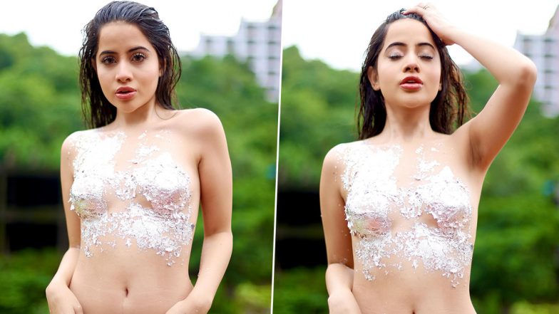 Urfi Javed Looks 'Illuminating' in Topless Photos on Instagram (View Pics)  | 👗 LatestLY