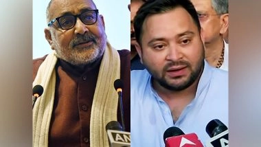 India News | Bihar War of Words: Giriraj Singh Vs Tejashwi Yadav