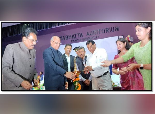 Business News | Governor of Jharkhand Launches Ranchi University-IETE-CyberPeace - Center of Excellence (CoE)