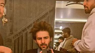 Kartik Aaryan Shares Mirror Selfie From Shehzada Sets Amid 15 Hour Continuous Shoot