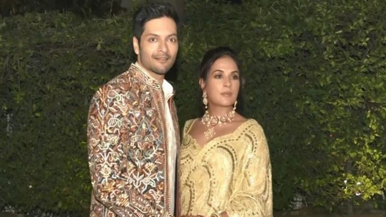 Ali Fazal and Richa Chadha Dazzle in Traditional Attire at Their Pre-Wedding Cocktail Party