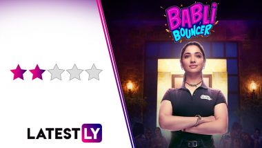 Babli Bouncer Movie Review: Tamannaah Bhatia's Spirited Act Stands Tall in Madhur Bhandarkar's Half-Hearted Comedy About Female Bouncers (LatestLY Exclusive)