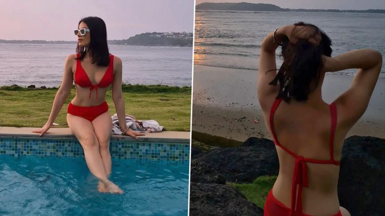 Radhika Madan Slays in Red Bikini in Her Hot New Insta Pics from Goa!