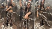 Tejasswi Prakash Takes the Hookup-Step Challenge, Grooves to Popular Dance Number &lsquo;Aankh Maare&rsquo;! (Watch Video)