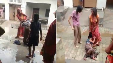 Video: Mother-Daughter Duo Drags Woman Out by Her Hair, Assaults Her in UP’s Kanpur