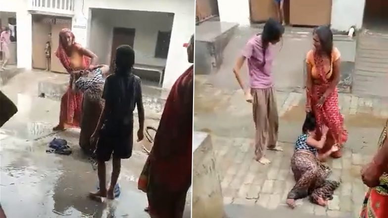 Video: Mother-Daughter Duo Drags Woman Out by Her Hair, Assaults Her in UP’s Kanpur