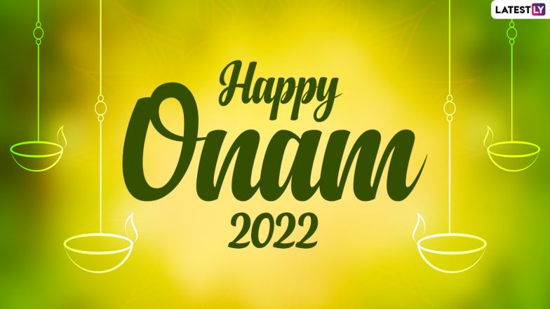 Happy Onam 2022 Greetings & Wishes: Share These HD Images, Wallpapers, WhatsApp Stickers, GIF Images & SMS With One and All on This Auspicious Occasion