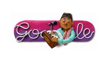 Dr Bhupen Hazarika 96th Birth Anniversary Google Doodle: Streaming Giant Honours Legendary Assamese-Indian Singer with Artistic Doodle