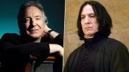 Here&rsquo;s Why Alan Rickman Continued To Play Severus Snape in the &lsquo;Harry Potter&rsquo; Franchise According to His Journal