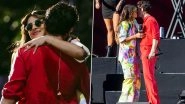 Priyanka Chopra&ndash;Nick Jonas Kiss Onstage and Share a Sweet Moment at Global Citizen Festival in New York (View Pics & Watch Video)