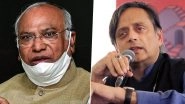 Mallikarjun Kharge Vs Shashi Tharoor: Who Will Become Next Congress President? Know All About the Two Prominent Candidates