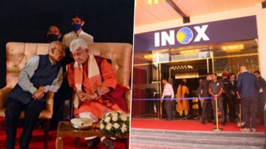 J&K LG Manoj Sinha on Multiplex Opening in Kashmir: Cinema Brings People Together