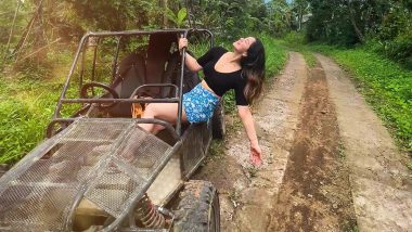 Sara Tendulkar Looks Uber Chic in Black Crop Top and Mini Skirt As She Spends Her Vacation in Bali; View Pics