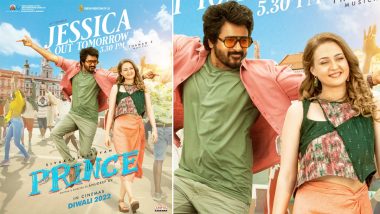 Prince Song Jessica: Second Single from Sivakarthikeyan and Maria Ryaboshapka’s Film to Be Released Tomorrow! (View Poster)