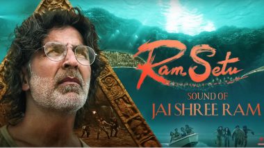 Sound of Jai Shree Ram From Ram Setu: Lord Rama Chant and a Rocking BGM Makes for a Magical Anthem for Akshay Kumar Starrer (Watch Video)