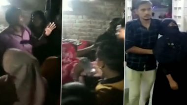 Uttar Pradesh: Seven Children Along With Their Mothers Storm Wedding Venue in Sitapur to Stop Father's Fifth Marriage; Watch Video