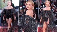 Florence Pugh Makes a Stunning Statement in an Off-Shoulder Sequined Gown at the 79th Venice Film Festival! (View Pics)