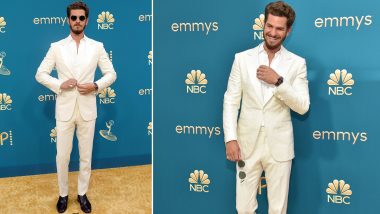 Emmys 2022: Andrew Garfield Looks Charming in All-White Suit As He Stuns the Red Carpet of the Star-Studded Event; View Pics