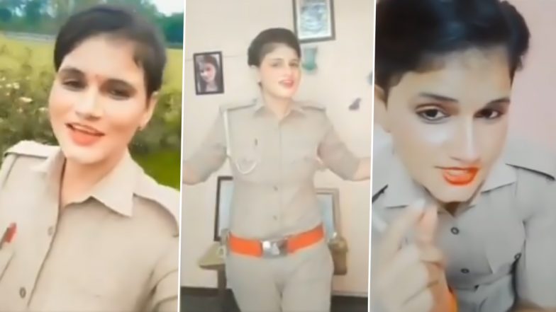 Video: Lady Constable in UP Makes Reels in Uniform on Instagram; Suspended After Videos Go Viral