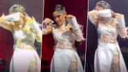 Turkish Singer Melek Mosso Cuts Her Hair on Stage in Solidarity for Iran's Anti-Hijab Protests (Watch Video)