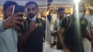 Asif Ali Pushes Away a Fan Who Wanted to Take a Picture with the Pakistan Cricketer at Airport (Watch Video)