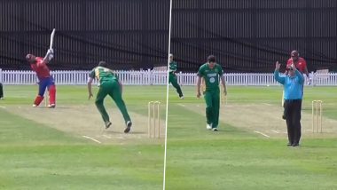Bystander Hurls X-Rated Expletives After Cricketer’s Six Hits His Car in Queensland (Watch Video)