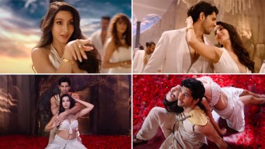 Thank God Song Manike: Nora Fatehi’s Sensuous Moves and Sizzling Chemistry with Sidharth Malhotra in ‘Manike Mage Hithe’ Hindi Remake is Too Hot to Handle (Watch Video)