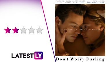 Don’t Worry Darling Movie Review: A Dedicated Florence Pugh and a Lacklustre Harry Styles Are Mangled Up in Olivia Wilde's Aimless Thriller (LatestLY Exclusive)