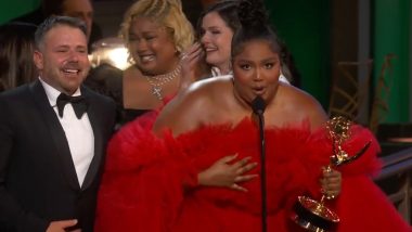 Emmys 2022: Lizzo Wins First Emmy for ‘Watch Out for the Big Grrrls’, Gets Emotional During Acceptance Speech (Watch Video)