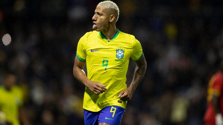 Brazil 3-0 Ghana, International Friendly: Richarlison Nets Brace in Dominant Win (Watch Goal Video Highlights)