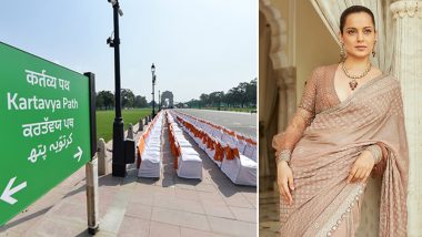 Kangana Ranaut Hails Delhi's Iconic Rajpath Being Renamed to Kartavya Path, Says 'Struggles of Revolutionaries Like Savarkar and Netaji Were Denied Earlier'