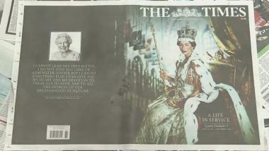 Video: British Press Pays Tribute to Queen Elizabeth II, Take Look at Newspaper Front Pages Day After Death of Britain’s Longest-Serving Monarch