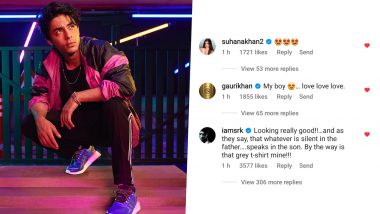 Aryan Khan’s Family Shows Love After He Posts Sporty Pictures on Insta, Here’s What Shah Rukh Khan and Gauri Khan Commented!