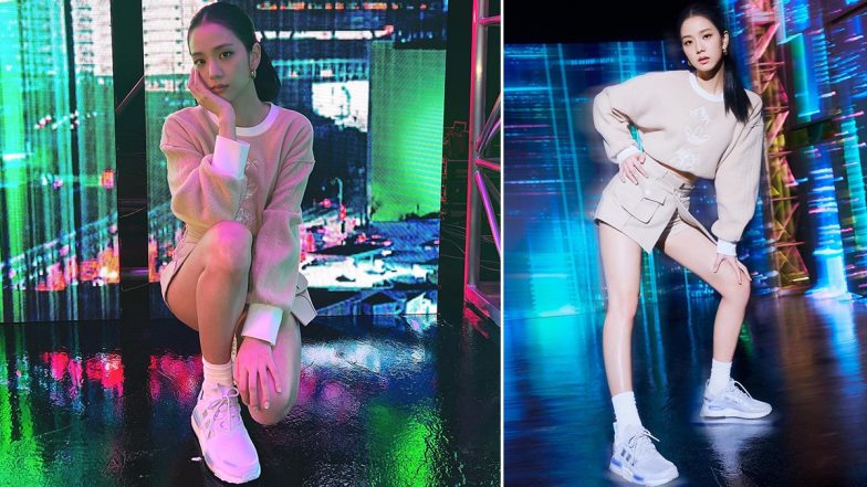 BLACKPINK’s Jisoo Keeps It Casual in Beige Sweatshirt and Skort; View New Pics of the K-Pop Star