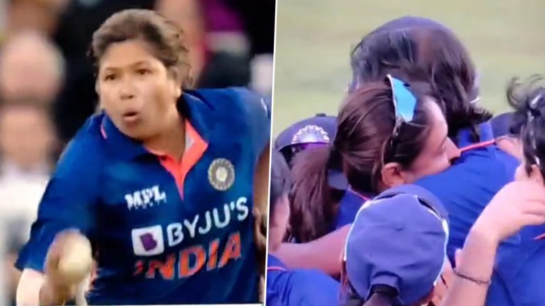 Jhulan Goswami Retires: Watch Indian Pacer's Final Delivery in International Cricket