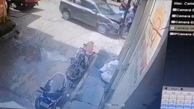 Video: Dombivali Man Loses Control Over Car, Rams Into Pedestrians